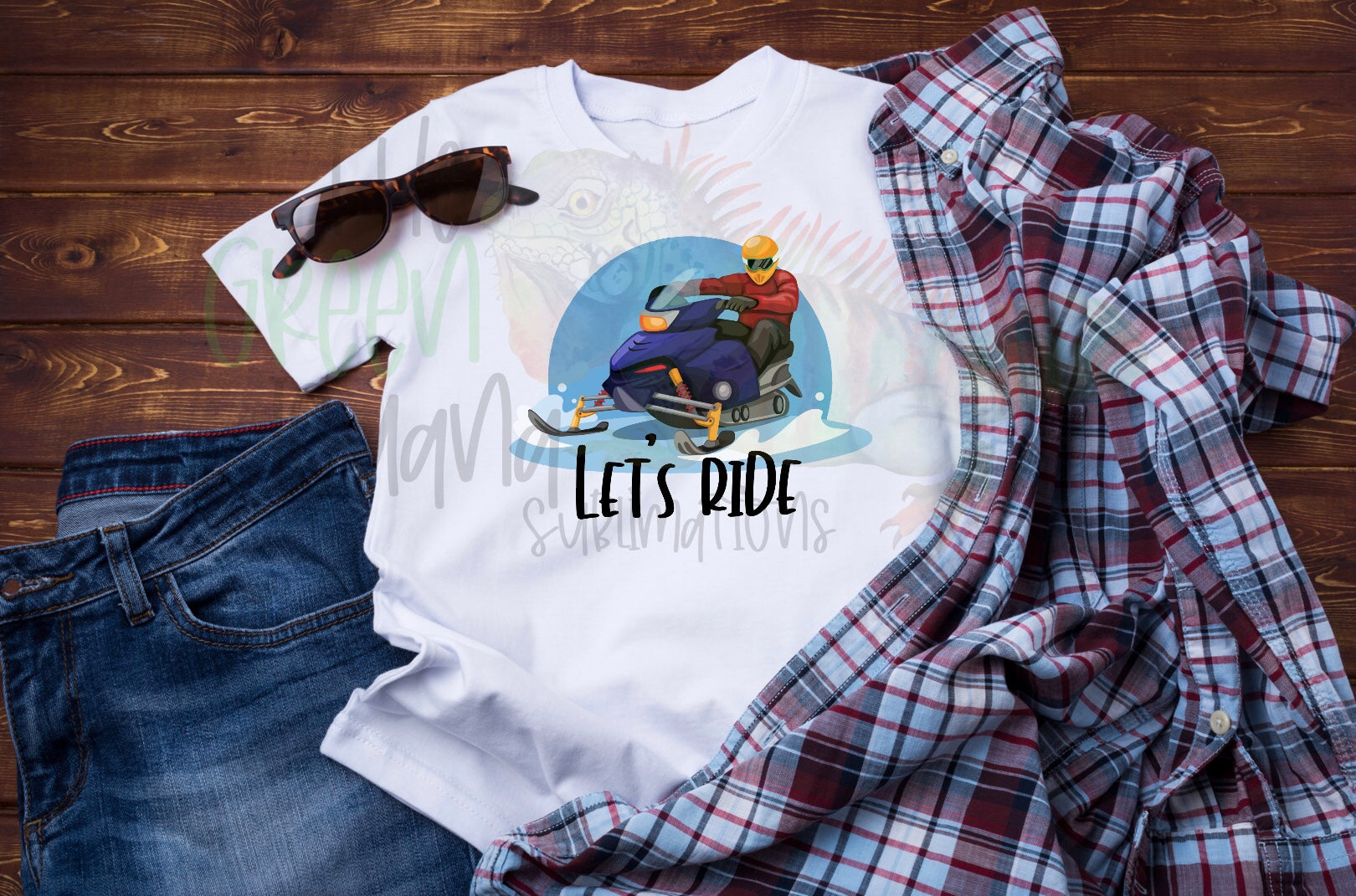 Let’s ride (snowmobile) DIGITAL